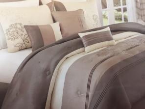 Embroidery 7-Piece Comforter Set KING