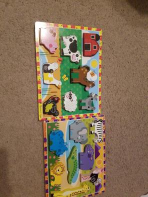 Melissa and Doug puzzles