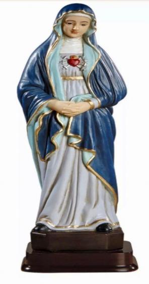 9" Sorrowful Mother Statue Seven Dolours