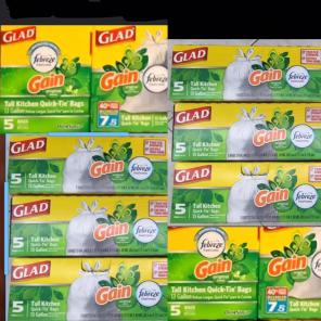 Glad Trash Bags 10 Boxes