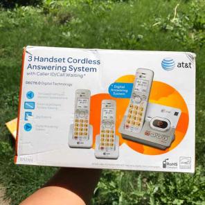 3 handset cordless answering system