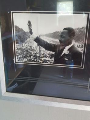 Martin Luther King framed picture