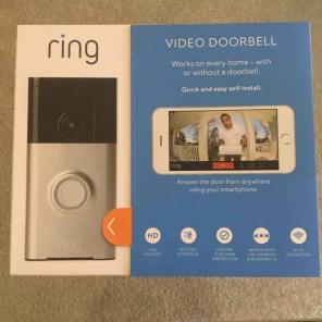Ring Video Doorbell - brand new!