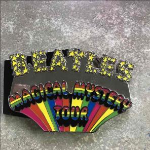 Magical mystery tour belt buckle