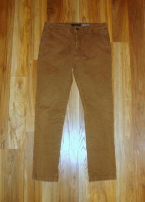 Aero Dark Khaki Stretch Skinny Chinos
