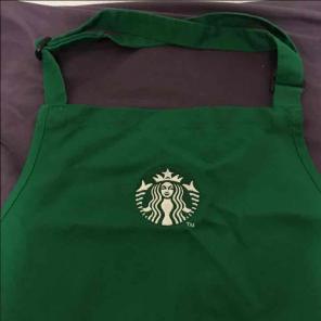 FREE SHIP! Brand New Starbucks Apron