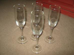Champagne glasses