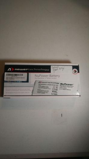 Nupower 13" white Mackbook battery