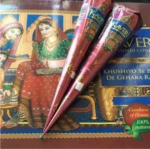 Indian henna/ mehendhi tatoo paste brown
