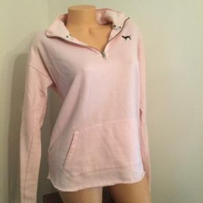 VS PINK QUARTER ZIP