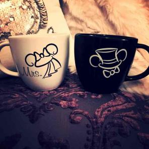 Disney Mr. and Mrs. Coffee Mugs