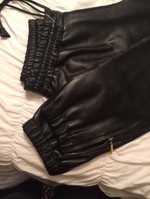PRSVR Black Luxury Track Pants