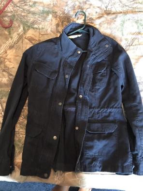 Navy Hollister Jacket