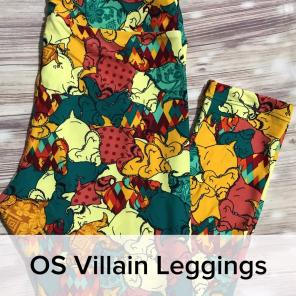 Lularoe NBC Oogie Boogie Leggings OS