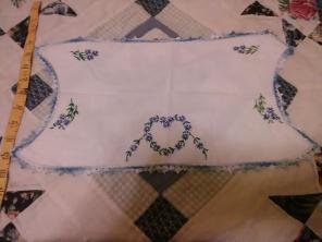 Beautiful vintage embroiderer dresser sc