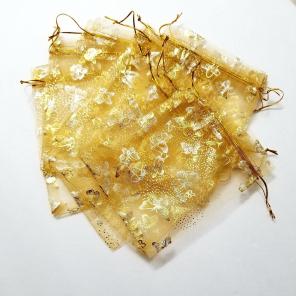 10pcs Organza Jewelry Drawstring Bags