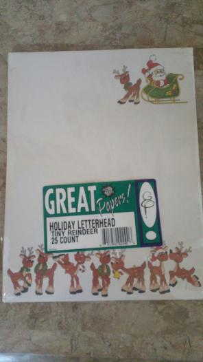 Holiday 25 CT Paper NWT