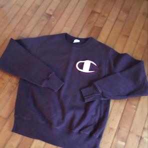 Maroon Champion Crewneck