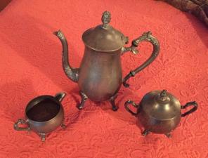Vintage Footed English Tea Set