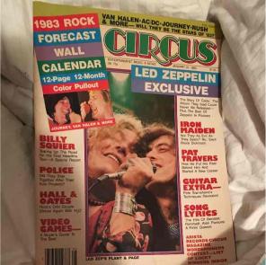 Circus magazine ~ 1983