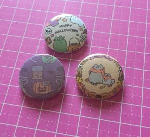 Halloween Pusheen Cat Pin Pack
