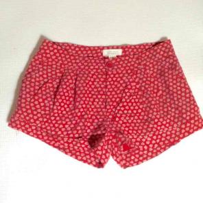 Soft Red Shorts | Size 0