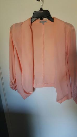 Peach blazer