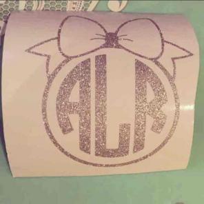 Bow decal