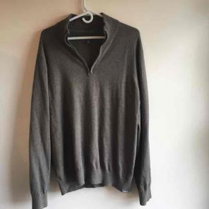 Eddie Bauer Charcoal Brown Sweater
