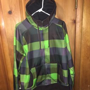 North Face Checkered Jacket