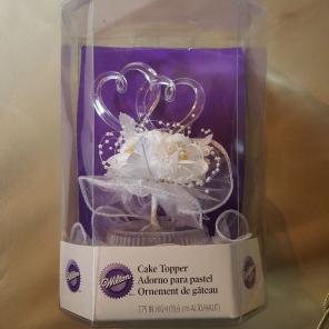 Brand New Wilton Wedding Cake Topper