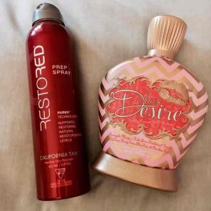 Tanning Lotion & Prep Spray