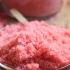 Organic cherry almond foot scrub sale