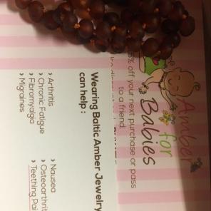 Raw Amber Necklace