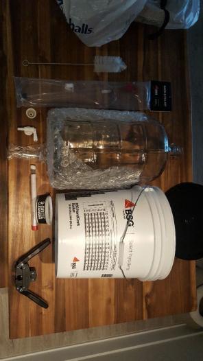 Home brewing starter kit