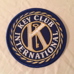 New Key Club International Iron On Patch