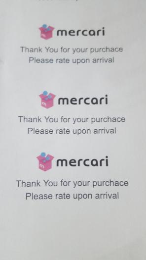 Thank you for your purchace, please rate
