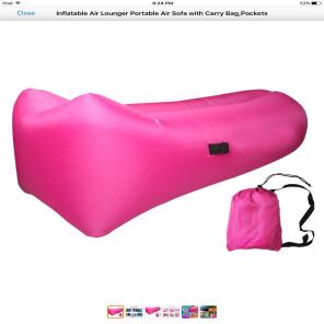 Inflatable Air Lounger Portable Air Sofa