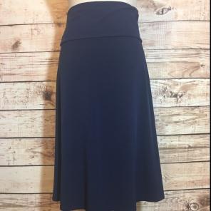 Lularoe Royal Navy Azure Skirt Sz M