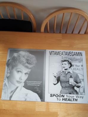 I love Lucy / Lucille Ball wall sign