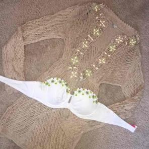 Victoria secret swim cover up bikini