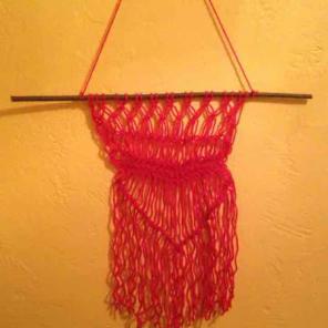 Macrame wall hanging