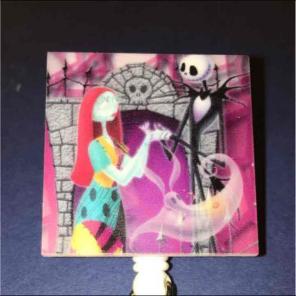 Jack Sally Nightmare ID Badge Nurse RN