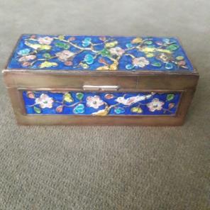 Vintage Chinese Brass Box