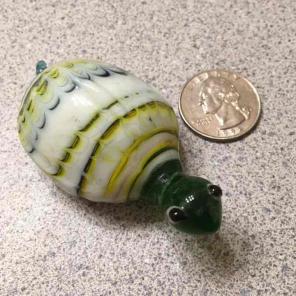 Handblown Glass Turtle