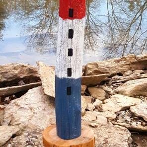 Handmade Unique Wood Nautical Lighthouse