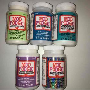 Mod PODGE set of 5