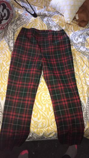 Vintage Plaid Pants