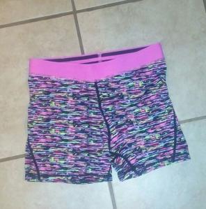 Tight fitting shorts