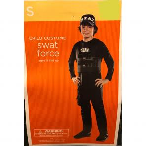 Boys Swat Force Halloween Costume